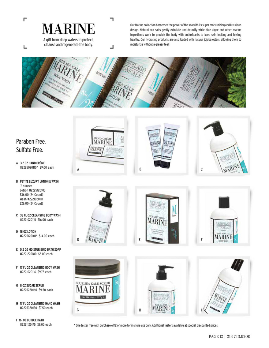 archipelago lotions home page on Harper Group Archipelago Spring 2020 Page 10 11