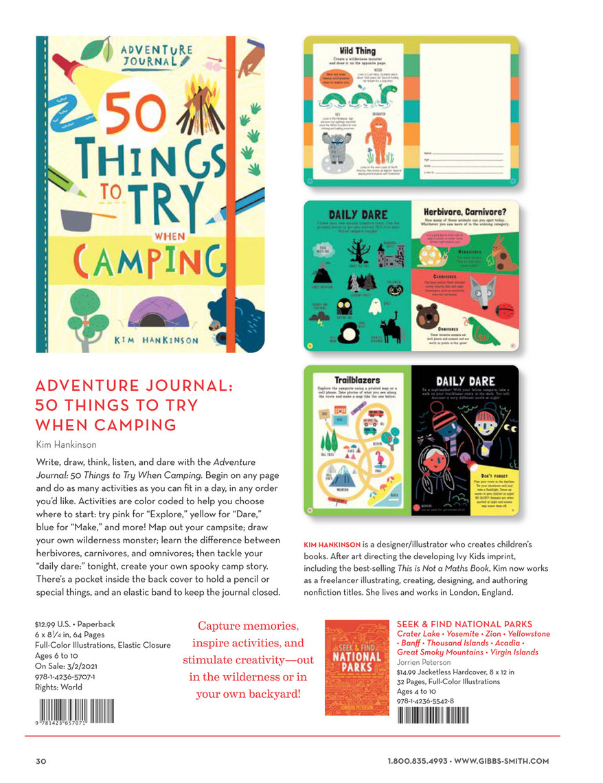 Adventure Journal: 50 Things to try in the Fall