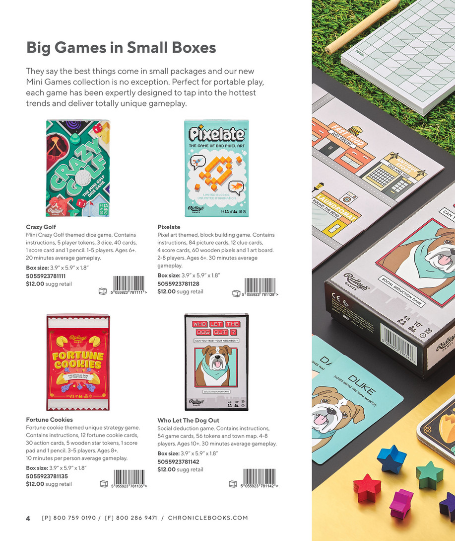 Harper Group - Chronicle Ridleys Spring 2021 Catalog - Page 2-3
