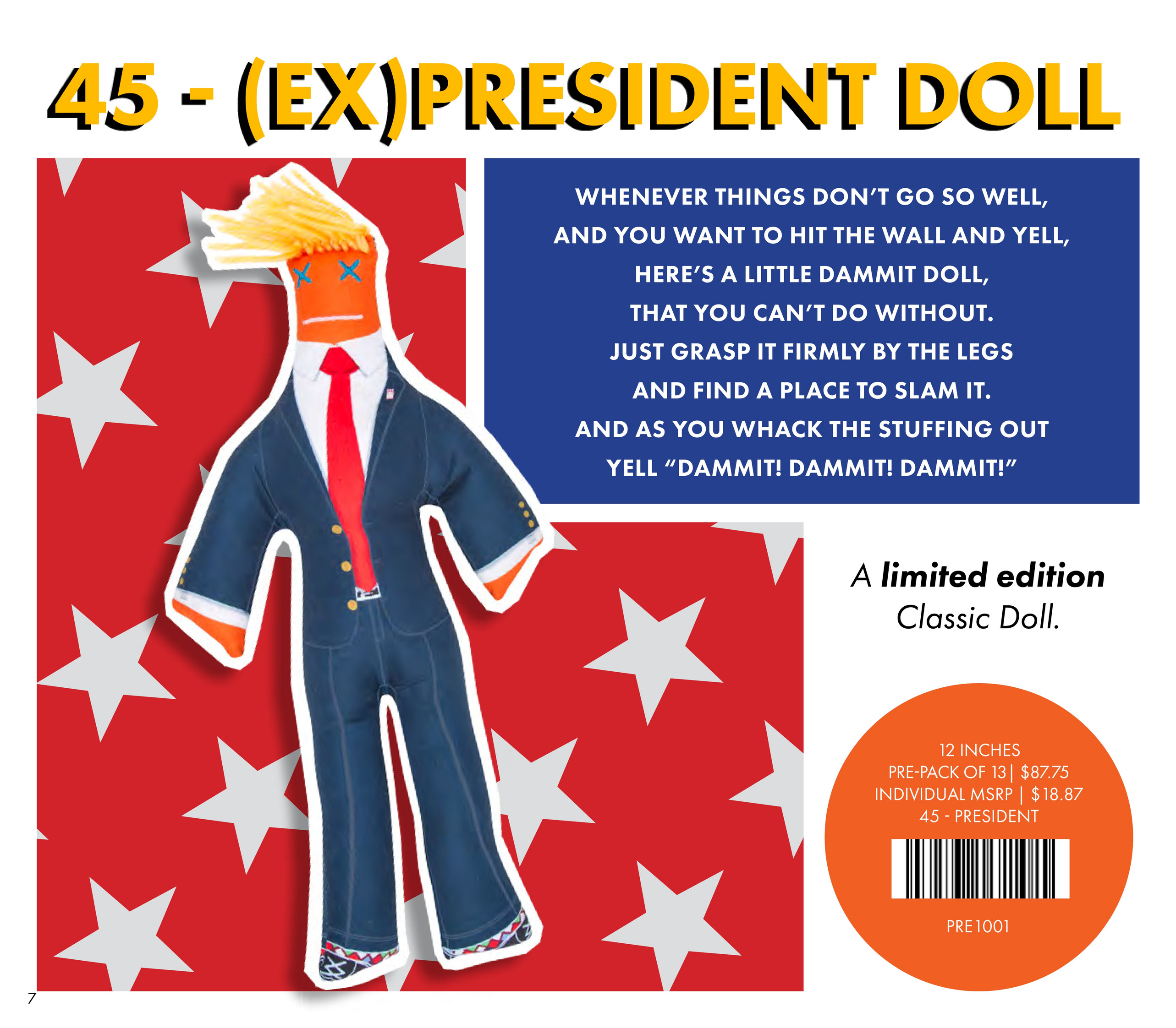 President Doll Dammit Dolls