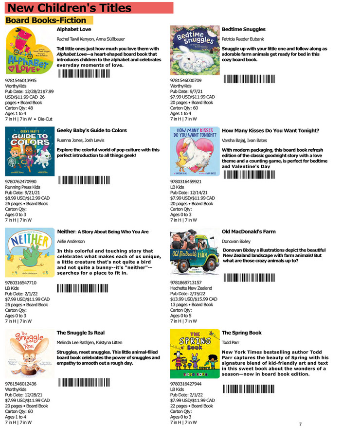 Harper Group - Hachette Book Group Specialty Catalog Fall 2021 