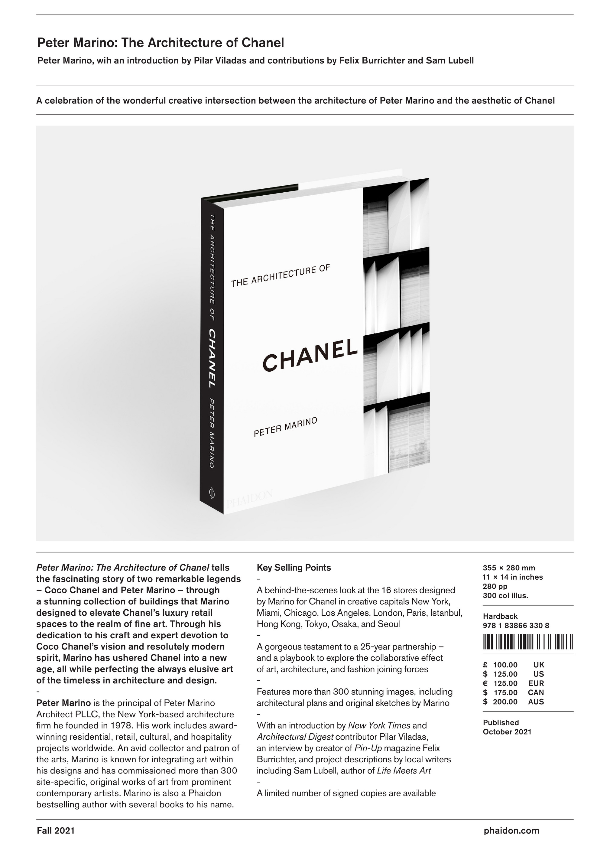 Chanel Architecture by Peter Marino Gets the Book Treatment – WWD