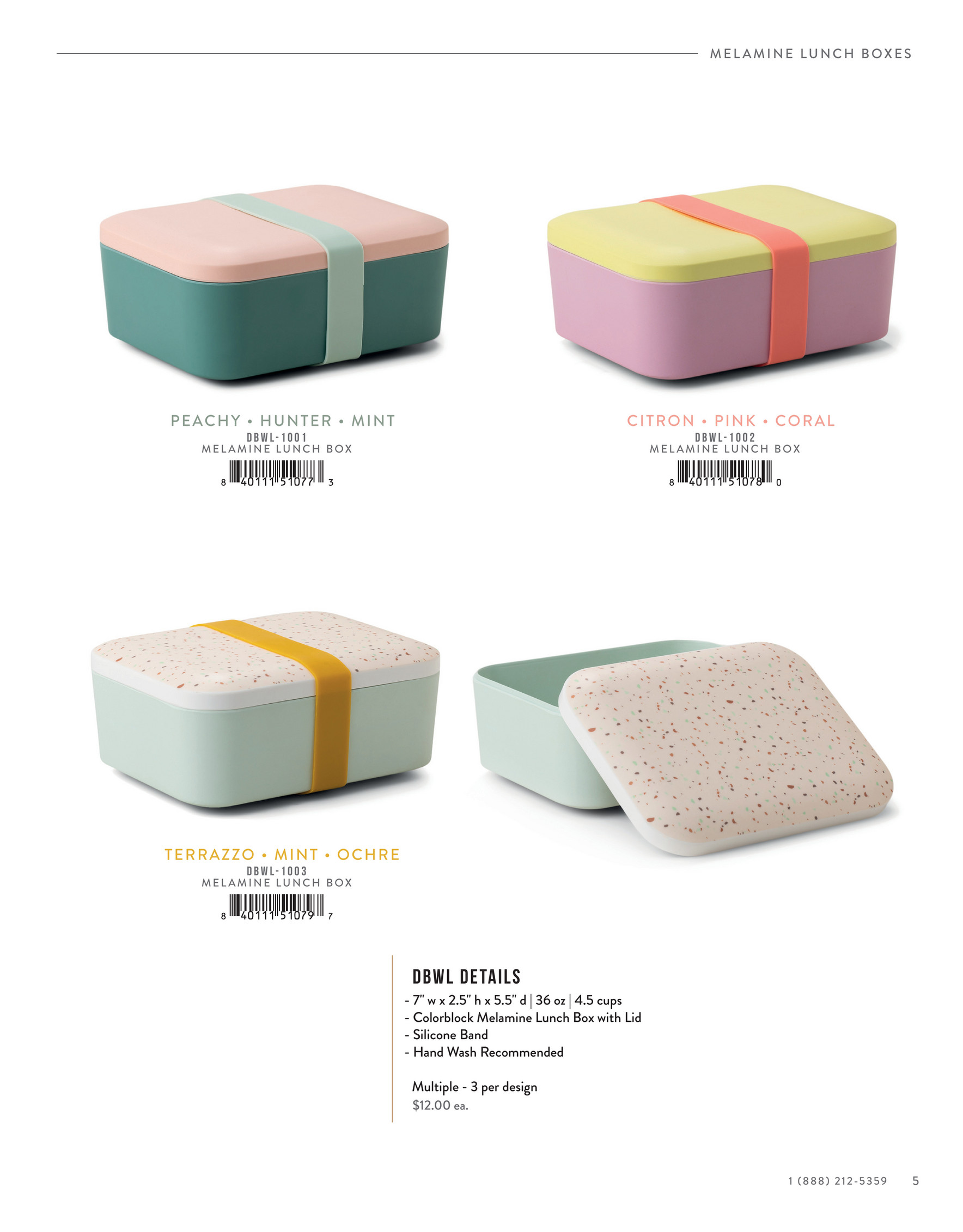 Designworks Ink Melamine Lunch Box