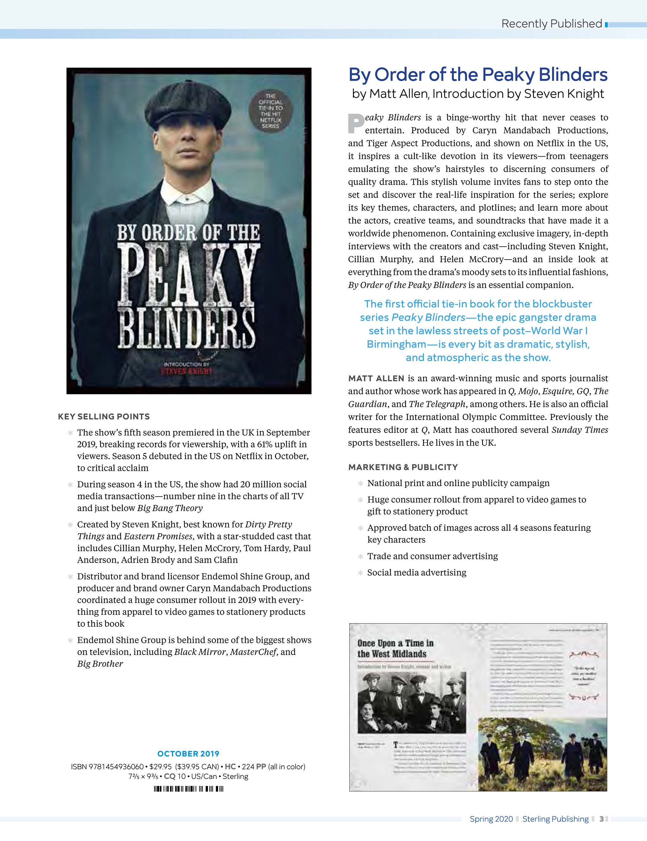 By Order of the Peaky Blinders by Matt Allen