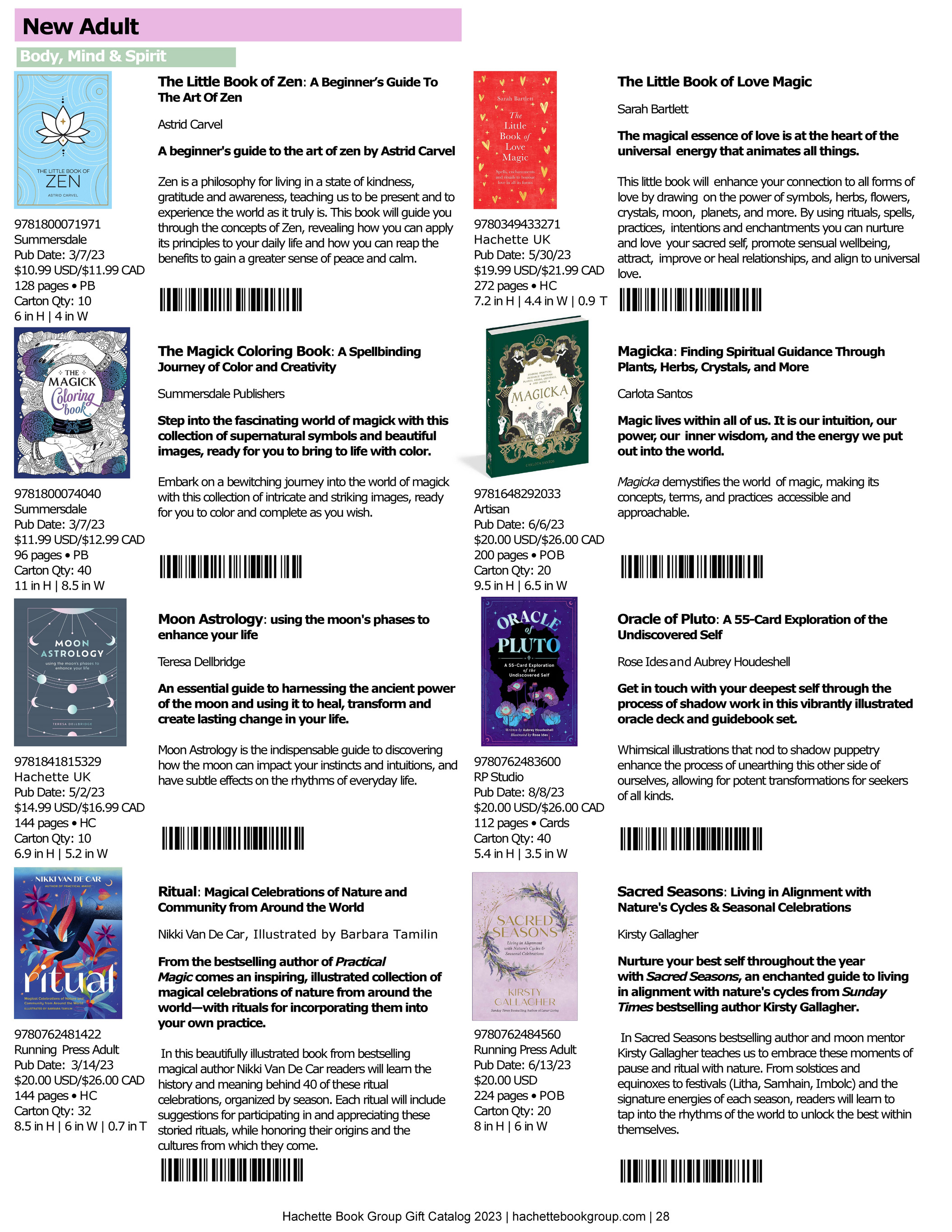 Harper Group - Hachette Spring Summer 2023 Frontlist Catalog Harper Group - Hachette Spring Summer 2023 Frontlist Catalog