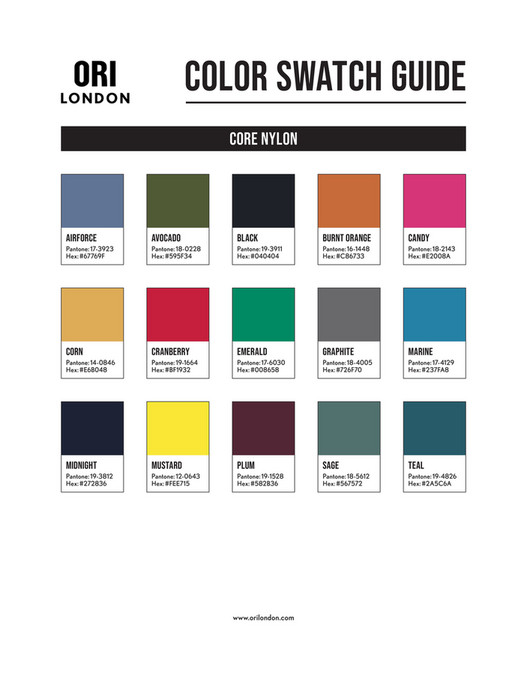 Harper Group - ORI Color Swatch Guide_JUNE23 - Page 1