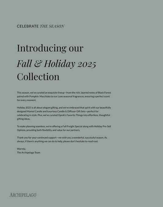Harper Group Archipelago Holiday 2025 Catalog Page 23