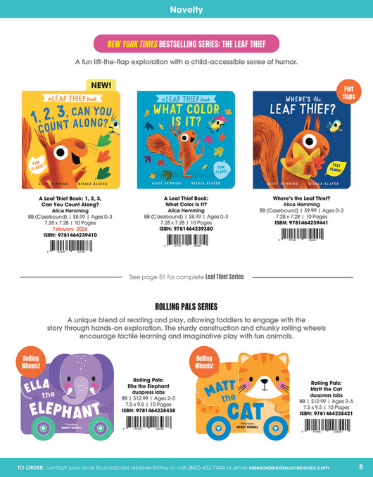 Sourcebooks Catalog.pdf Harper Group - Sourcebooks Spring Summer 2026 Catalog - Page 6-7