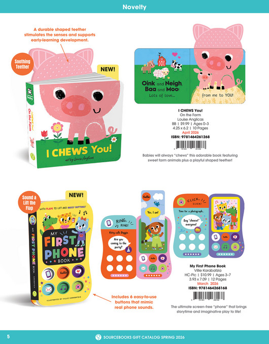 Sourcebooks Catalog.pdf Harper Group - Sourcebooks Spring Summer 2026 Catalog - Page 6-7
